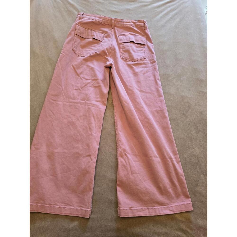 Kut Women’s “Meg” High-Rise Wide Leg Mauve Denim Pant (10) - Picture 2 of 5